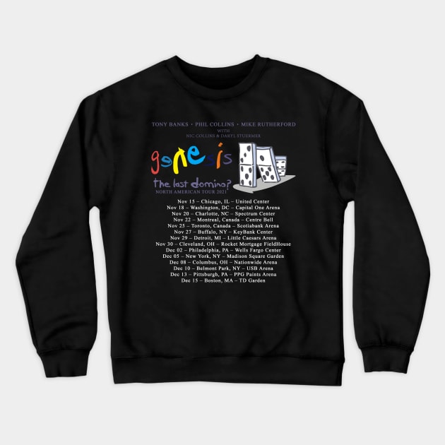 last domino dates Crewneck Sweatshirt by sarahkusuma90